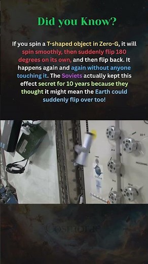 Why Objects Flip Themselves in Space (The Dzhanibekov Effect)..