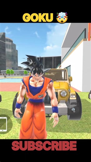 Goku Sets 3️⃣ Thar in His House 🤯|| Indian Grand Theft Auto 🎮🔱|| #shorts #gaming #gta #automobile