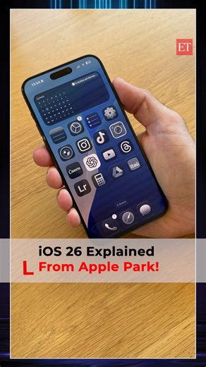 10K views · 37 reactions |  Apple has completely changed the operating system across devices with an all new design and number system. Live from Apple Park we give you the lowdown on new #ios26 features ✨易 | https://tinyurl.com/2yxspkgl #Apple #AppleWWDC #WWDC #iOS26 #MacOS26 | The Economic Times | Facebook