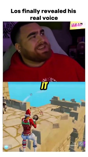 Los finally revealed his real voice #lospollostv #lospollostvmoments