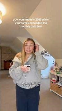 worst day of every month was getting that text 🆘 #nostalgia #unlimiteddata #moms #comedy #satire