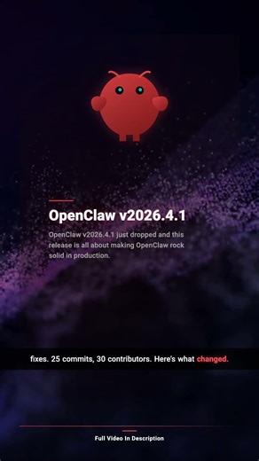OpenClaw v2026.4.1 — /tasks Command, SearXNG, and Production Reliability Fixes #Shorts