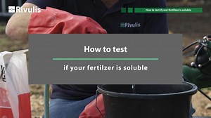  Calling all agronomists!  Is your fertilizer fully soluble? Ensuring solubility is the first step toward optimal crop performance.  離 Test your fertilizer's solubility with these quick and simple steps!  Learn more >> https://bit.ly/3VmZlLM  Let’s grow smarter, together 欄 #agronomy #FertilizerTips #cropperformance #learnwithrivulis | Rivulis Irrigation | Facebook