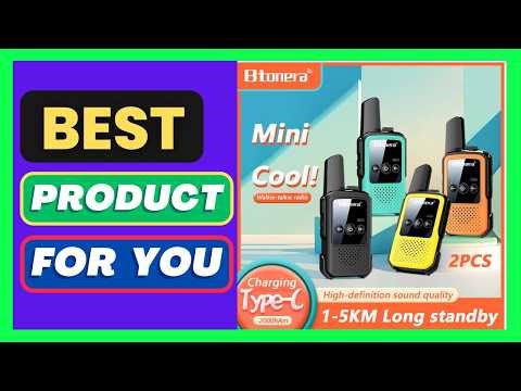 BTONERA BT300 MiniWalkie Talkie Two-way Radio 2