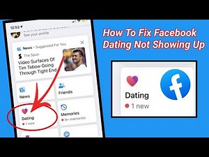 How to Fix Facebook Dating Option Not Showing Up || Full Guide See