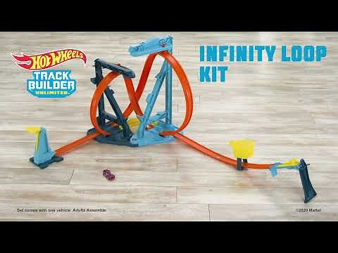 Hot Wheels Track Builder Unlimited Infinity Loop Kit