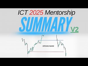 The ICT 2025 Mentorship Summary | Lecture 2 | STD Projections |