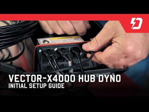 Dynojet Vector-X 4000 Hub Dyno | Complete Electronics & Cable Setup Guide