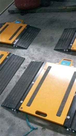 Extended approach slope, no axle weight scale #scale