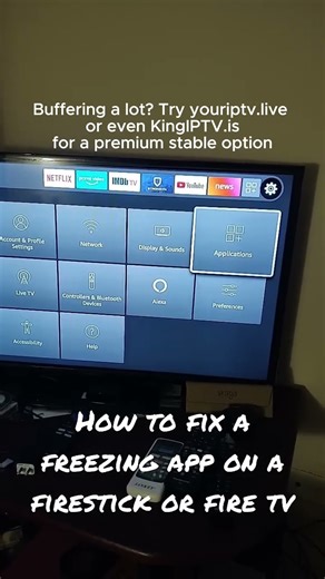 Slow or freezing Amazon Fire TV or Firestick? How to fix this!
