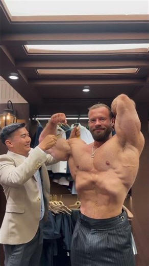 Suit for Bodybuilder - Best tailor HCMC#duantailor #besttailor #toptailor #customsuit #gym