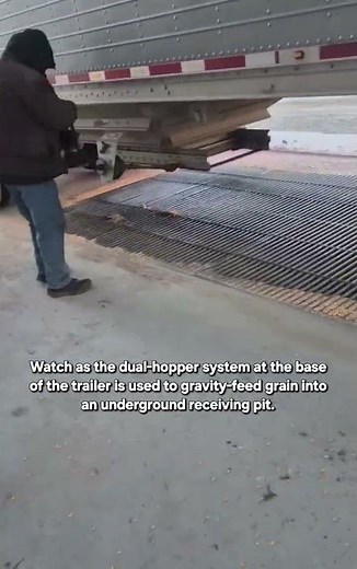 How Grain Hopper Trailers Work: The Process of Unloading Bulk Crops