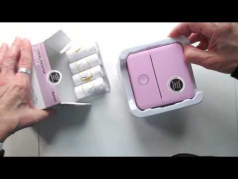 Wireless Portable Thermal Printer Bundle unboxing/ Review!