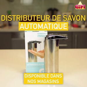 💡 [Idée de Génie] Pour une hygiène parfaite au quotidien, découvrez le distributeur de savon automatique ! 😉 🏪 https://magasins.gifi.fr/ 🛒 http://bit.ly/2GCy8wk | GiFi