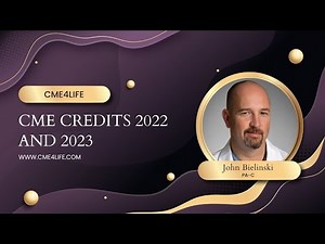 CME Credits 2022 and 2023