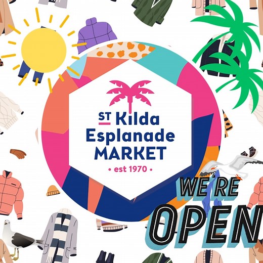 Located on the Upper Esplanade in St Kilda, Melbourne, the market is an easy 15-minute ride from the city on the 16 or 96 trams. Alternatively, there is plenty of parking nearby. Opening Hours Every Sunday of the year. | St Kilda Esplanade Market