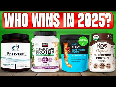 TOP 5 Best Vegan Protein Powders 2025