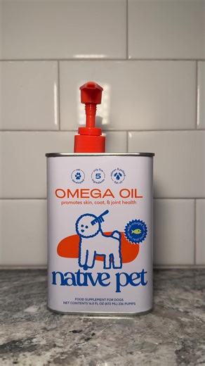 Now is the perfect time to try Omega Oil by @Native Pet. Formulated by vets and full of heart-healthy ingredients, this oil supports your dog’s skin, coat and joints. And dogs loves the taste, so it’s an easy way to soothe itchy skin and bring the shine back to their coat. Grab some Omega Oil from the TikTok Shop today #nativepet #tiktokshop #dogsupplements #dognutrition #doghealth