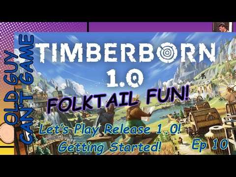 Timberborn Release 1.0 – New Folktails Colony Excitement | Getting Zippy in the New Release! Ep 10