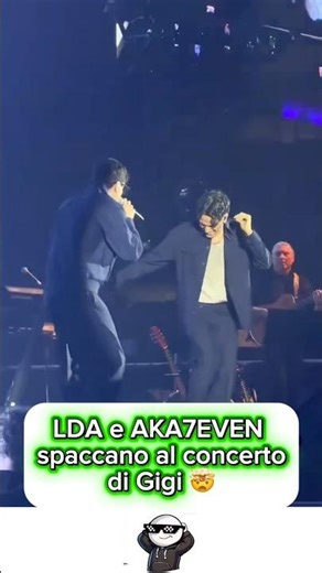 LDA e AKA7EVEN spaccano al concerto di papá Gigi 🤯