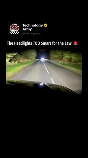TechnologyARMY on Instagram: "Audi built headlights so advanced… they were actually banned in the U.S. 😮💡 Their Matrix LED system uses dozens of micro-controlled beams that adjust in real time — keeping the road ahead bright while automatically dimming around oncoming cars and reflective signs. It’s like driving with high beams on 24/7, without blinding anyone. 🌙⚙️ Europe embraced this tech years ago, but U.S. regulations only just caught up. Sometimes innovation moves faster than the law. Lo