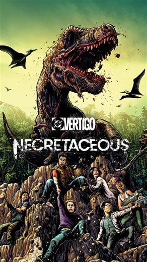 27K views · 394 reactions | Time travel. Dinosaurs. Zombies. What more could you want? The demented minds of Tom Taylor and Darick Robertson bring you Necretaceous, a prehistoric fight for survival like no other. The new DC Vertigo series arrives 2026. | DC | Facebook