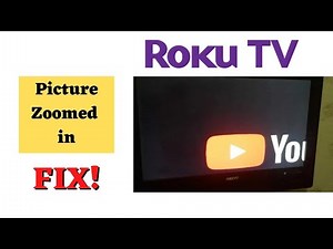 How To Fix Roku Picture Zoomed in || How to Change Screen Size on Roku