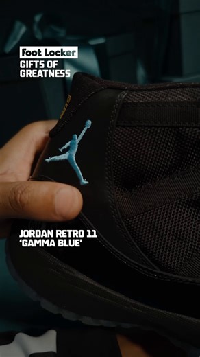 Foot Locker on Instagram: "Before the Jordan 11 “Gamma Blue” hit shelves, no one knew what was coming. Then the patent leather shine, frosty sole, and bright blue Jumpman arrived— creating a futuristic colorway that instantly separated itself from the pack. Now it’s back on 12/13, ready to command the holiday season just like it did in 2013. Reserve your pair by 12/12 at 4 PM ET on the Foot Locker app, or shop this limited drop at a select store near you."