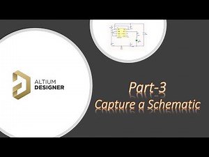 Altium Tutorial#3 – How to use components libraries and capture a complete schematic