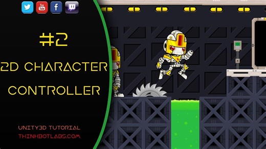 Unity 2D Character Controller: Move and Run