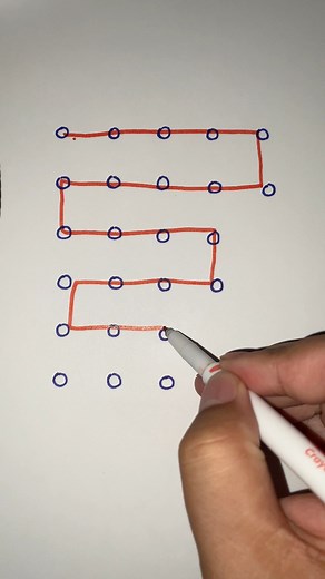 1.2M views · 1.2K reactions | Connect dots with line | puzzle game #game #games | Math Puzzle | Facebook