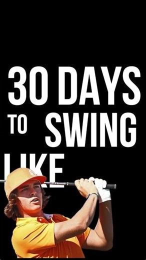 Part 1 of trying to swing faster than Rickie Fowler #golf #pga #golfvlog #golfsimulator #tigerwoods