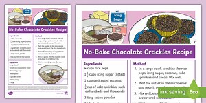 Chocolate Crackles Recipe