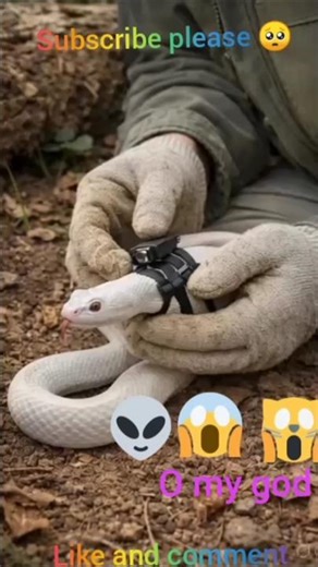 the white snake 🐍 in inside the underground in camera 🤢#trending #shorts #anime #viral #snake #usa