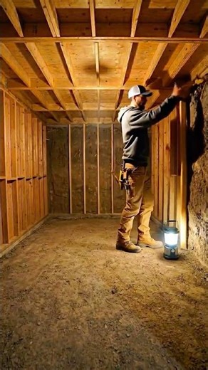 Building a Secret Luxury Bunker Underground Office