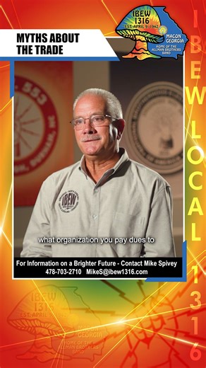 Dues vs. Benefits: The IBEW Advantage!  Hear why IBEW dues are an investment, not just a cost. Unlike other organizations, the IBEW provides jobs, training, retirement benefits, and family insurance. It's about building a secure future, not just paying membership fees. Discover the value of joining the IBEW. Watch to learn more! #IBEW #UnionStrong #Benefits #Investment #SkilledTrades #JobSecurity #Retirement | IBEW 1316 | Facebook