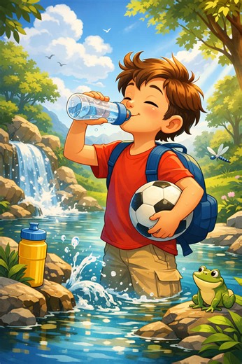 💧 Woda jest najbardziej niedocenianym „suplementem”! Dziecko bez wody jest: – rozdrażnione – zmęczone – nie może się skupić – ma #zaparcia – boli je #głowa Nawet lekkie odwodnienie pogarsza koncentrację, pamięć i regulację emocji. Układ nerwowy szybciej wchodzi w tryb „walcz albo uciekaj”. Ciało się napina. Pojawia się frustracja. A gdy zamiast wody są soki i napoje? ➡️ szybki skok cukru ➡️ chwilowa #energia ➡️ nagły spadek ➡️ rozdrażnienie i „rozsypka” W kontekście #SI to oznacza większą reakt