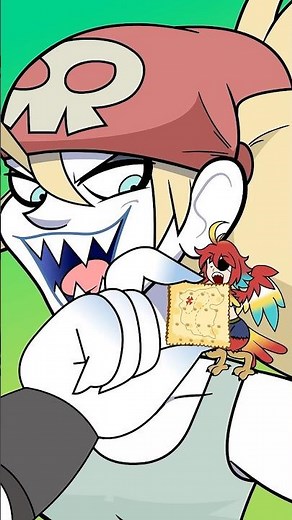 Frost Giantess Pirate and Harpy Parrot: Monster O'Mondays