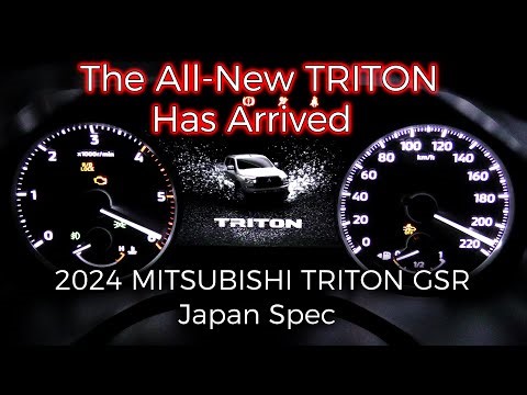Mitsubishi Triton GSR – Full Acceleration & Cold Start | Performance from a Pickup Truck