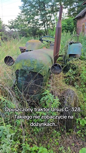 1.2M views · 9.2K reactions | Opuszczony traktor Ursus C-328. Takiego nie zobaczycie na dożynkach.. #urbexmojąpasją #opuszczonemiejsca #abandonedplaces #eksploracja #urbex #prl | Urbex Moją Pasją | Facebook
