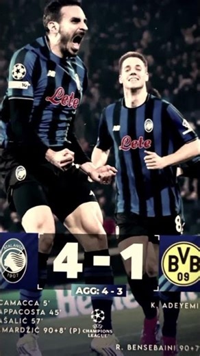 Atalanta berhasil mengharumkan nama Serie-A Italia🗿👍