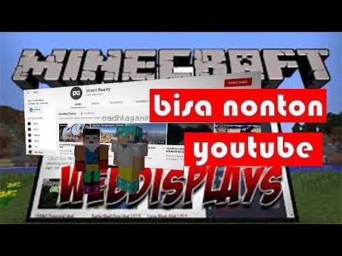 MOD MINECRAFT KOMPUTER || Web Displays Mod 1.12.2