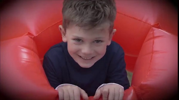 LEXiBOOK Inflatable Giant Ball Giant Ball for Outdoor Play, Game Safety, Red/Transparent, PA100_11