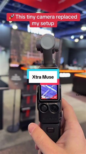 The Xtra Muse delivers cinematic-grade footage with features built for creators and storytellers: 📸 1-inch CMOS Sensor — Bigger than most phone and action cam sensors, captures rich detail and improved low-light performance. 🎞️ 4K Video up to 120 fps — Shoot ultra-crisp footage and smooth slow motion at 4K/120fps (also supports 1080p up to 240fps). 🌀 3-Axis Gimbal Stabilization — Rock-steady shots even while walking the CES floor — no shaky footage. 📱 Rotatable 2″ Touchscreen — Flip between 