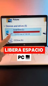 787K views · 7.9K reactions | Así podrá liberar fácilmente espacio en tu computadora sin necesidad de comprar almacenamiento extra #Windows #Windows10 #portátil #PC #Asus #HP | Veleztips | Facebook