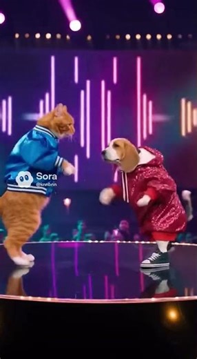 Cats vs Dogs: The Dance-Off!