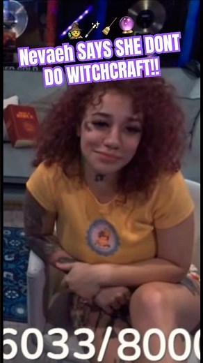 Nevaeh SAYS SHE DONT DO WITCHCRAFT!!🧙‍♀️🔮🧹🪄 #blueface