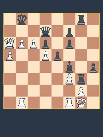 Train your chess vision with one-move tactical puzzles. Follow for daily practice. #chess #chesspuzzle #chesstraining #chesstactics