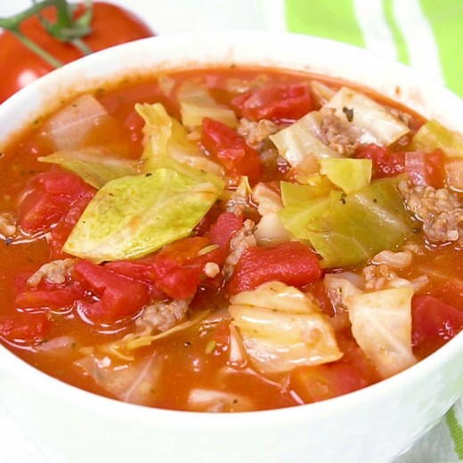 51K views · 128 reactions | Sausage & Cabbage Soup - This low carb soup is easy to make and tastes delish! It’s comfort food perfect for a cold winter’s day. Get the printable recipe here: https://www.simplystacie.net/2017/12/sausage-cabbage-soup/ | Simply Stacie | Facebook