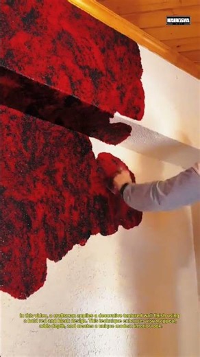 Amazing Decorative Wall Texture Transformation | Creative Interior Finishing